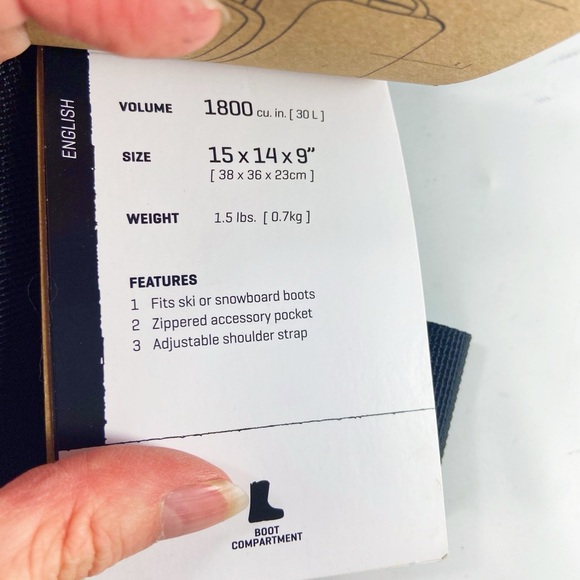 Dakine Cascade camouflage ski snow boot bag 30L New with Tags - Picture 7 of 10